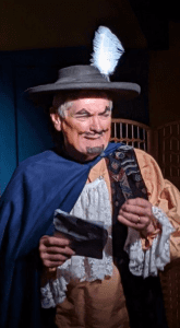 In Quartet - Peter in another non-singing operatic role – playing an aging opera singer putting on one last performance.